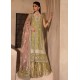 Brass Scilla Lehenga