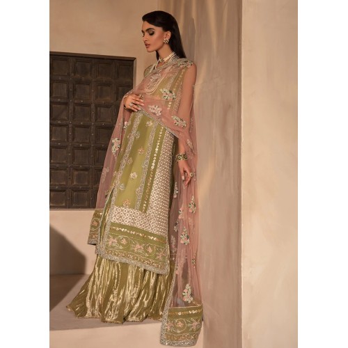 Brass Scilla Lehenga