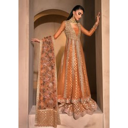 Burnt Orange Scilla Gown