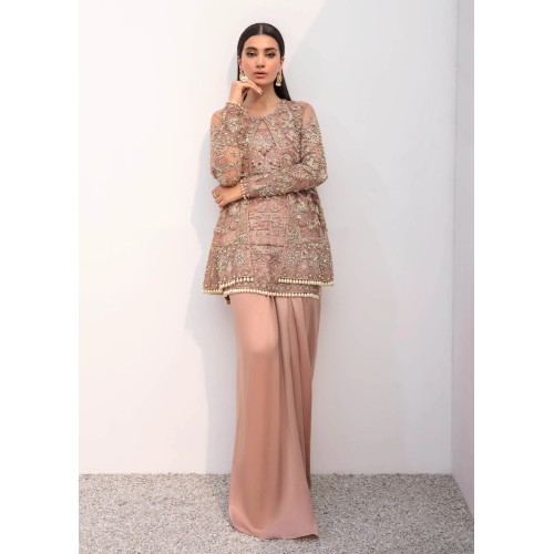 Pastel Pink Melon Scilla Jacket