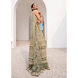 Medium Aquamarine Scilla Gown