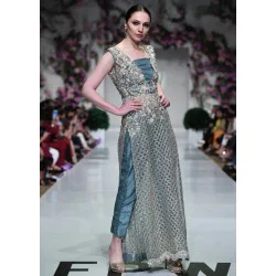 Teal Blue Scilla Trousers Suit