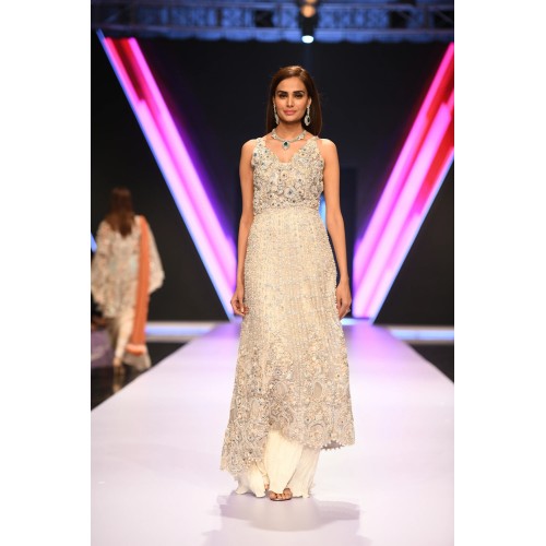 Off White Scilla Lehenga