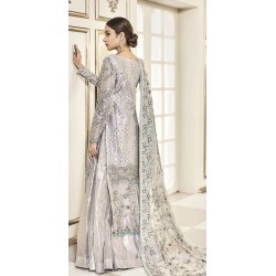 Platinum Marigold Lehenga