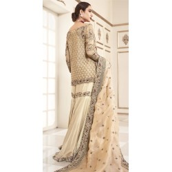 Dun Eggshell Marigold Gharara