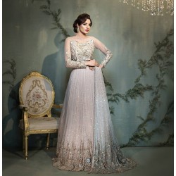 Lavender Blush Marigold Lehenga Choli