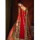 Amaranth Red Crocus Lehenga Choli