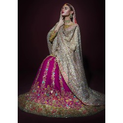 Vegas Gold Crocus Lehenga