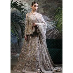 Champagne Crocus Lehenga