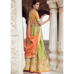 Selective Yellow Crocus Lehenga Choli