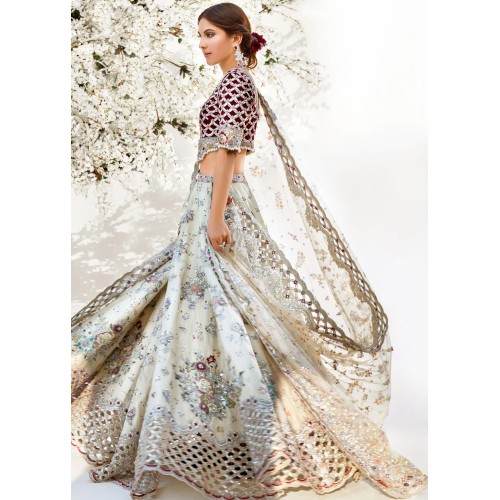 Carmine Crocus Lehenga Choli