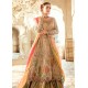 Antique Gold Crocus Lehenga with Chata Patti Dupatta