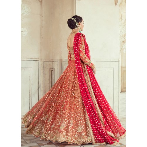 Cardina Red Crocus Lehenga Choli Cardina Red Crocus Lehenga Choli