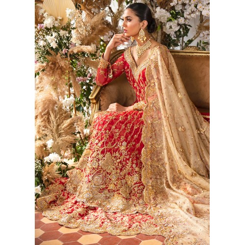Imperial Red Crocus Gown Imperial Red Crocus Gown
