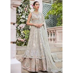 Mint Cream Crocus Gown