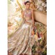 Dark Candy Apple Red Crocus Lehenga Choli