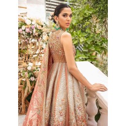 Orange Tea Rose Crocus Gown