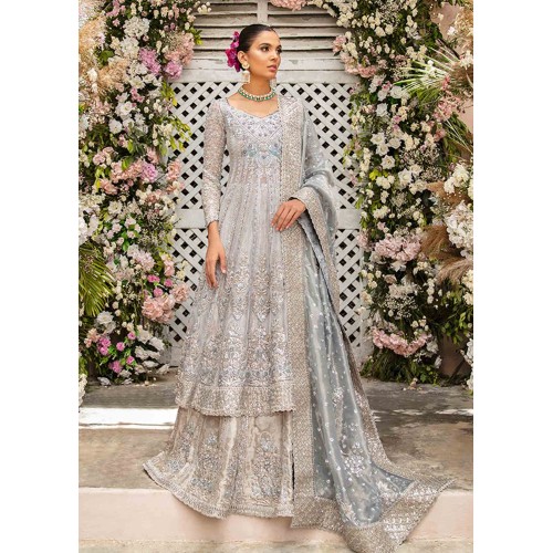 White Smoke Crocus Gown