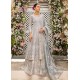 White Smoke Crocus Gown