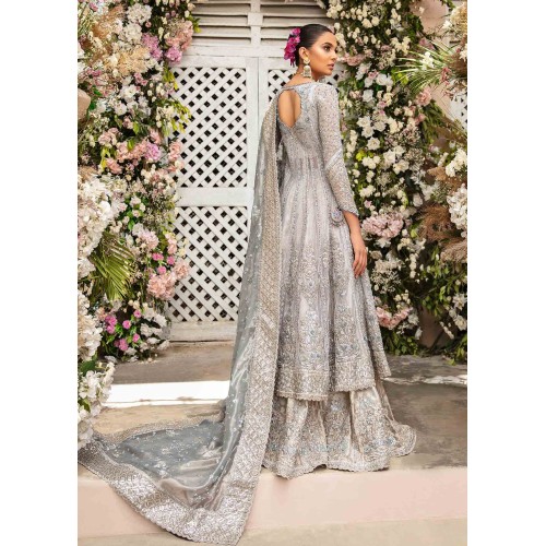 White Smoke Crocus Gown