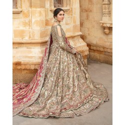 Beige Crocus Gown