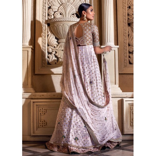 Pale Purple Crocus Gown