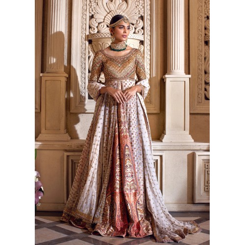 Snow Crocus Lehenga