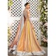 Cadmium Orange Crocus Lehenga Choli