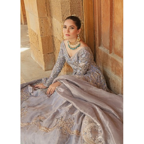 Crayola Cadet Blue Crocus Lehenga