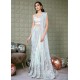 Splashed White Crocus Lehenga Choli