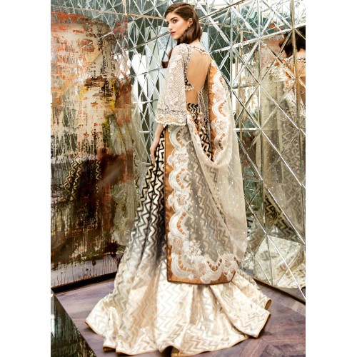 Antique White Crocus Lehenga Choli Antique White Crocus Lehenga Choli