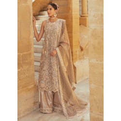 Antique Gold Crocus Party Wear