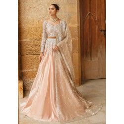 Light Pink Crocus Lehenga Choli