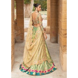 Shiny Shamrock Crocus Lehenga Choli