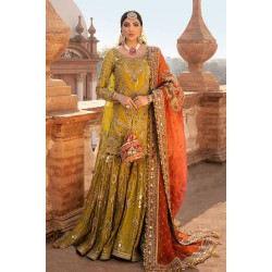 Goldenrod Monarch Gharara