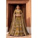 Goldenrod Monarch Lehenga Choli Goldenrod Monarch Lehenga Choli