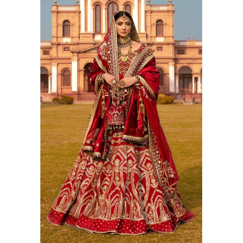 Fire Engine Red Monarch Gown