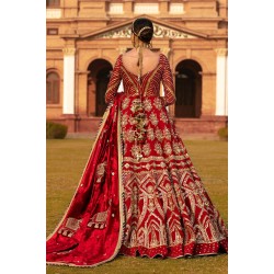 Fire Engine Red Monarch Gown