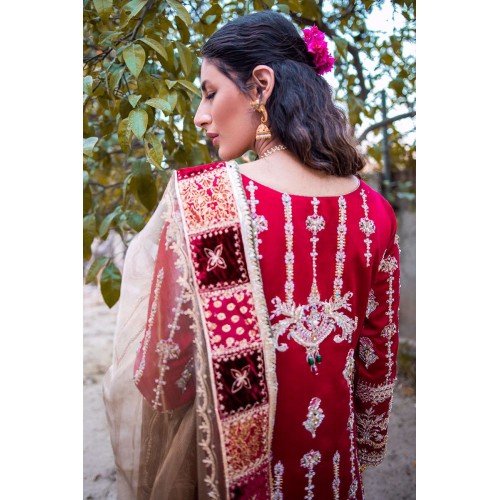 Amaranth Monarch Party Wear