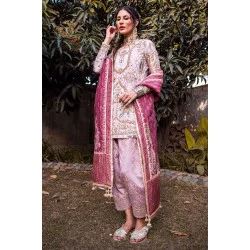 Ivory Pink Monarch Party Wear