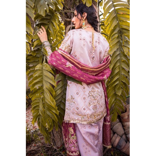Ivory Pink Monarch Party Wear