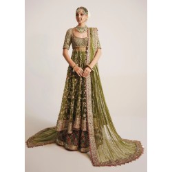 Light Celadon Marsh Pishwas Light Celadon Marsh Pishwas