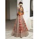 Dark Pastel Red Marsh Lehenga Choli