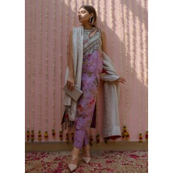 African Violet Marsh Party Wear