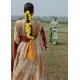 Floral White Marsh Gown