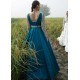 Sapphire Blue Marsh Gown