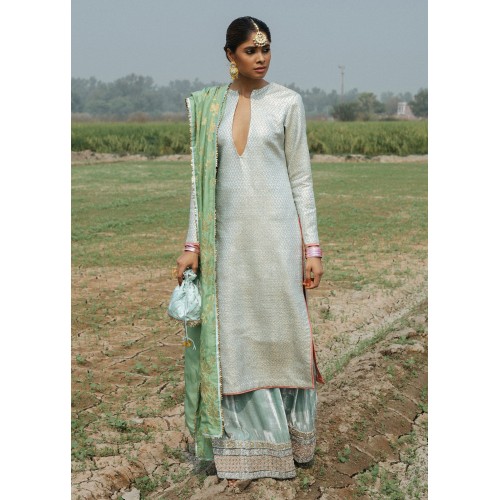 Light Mint Green Marsh Sharara