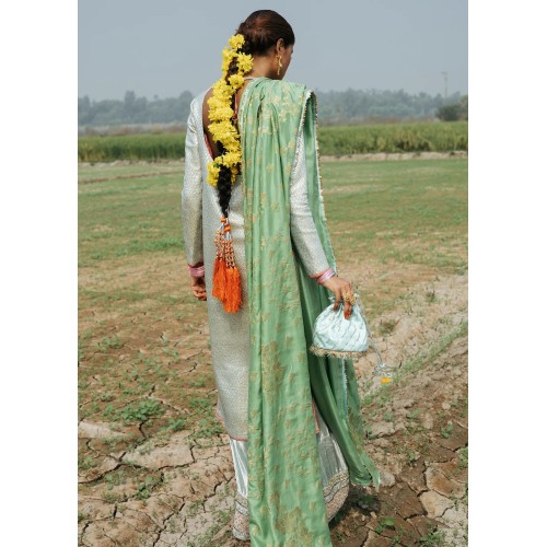 Light Mint Green Marsh Sharara