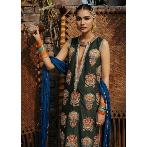 Black Blue Orange Marsh Sharara