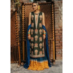 Black Blue Orange Marsh Sharara
